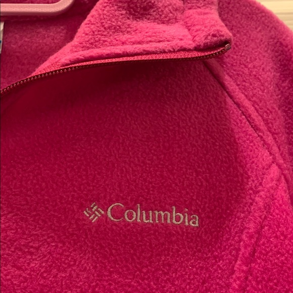 Columbia Ladies Breast Cancer Supporter Fleece Full Zip Jacket 🩷 - Picture 6 of 16